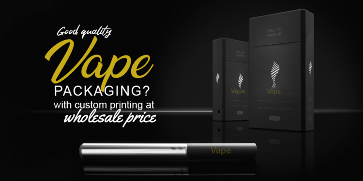 Good Quality Vape Packaging with Custom Printing at Wholesale Price